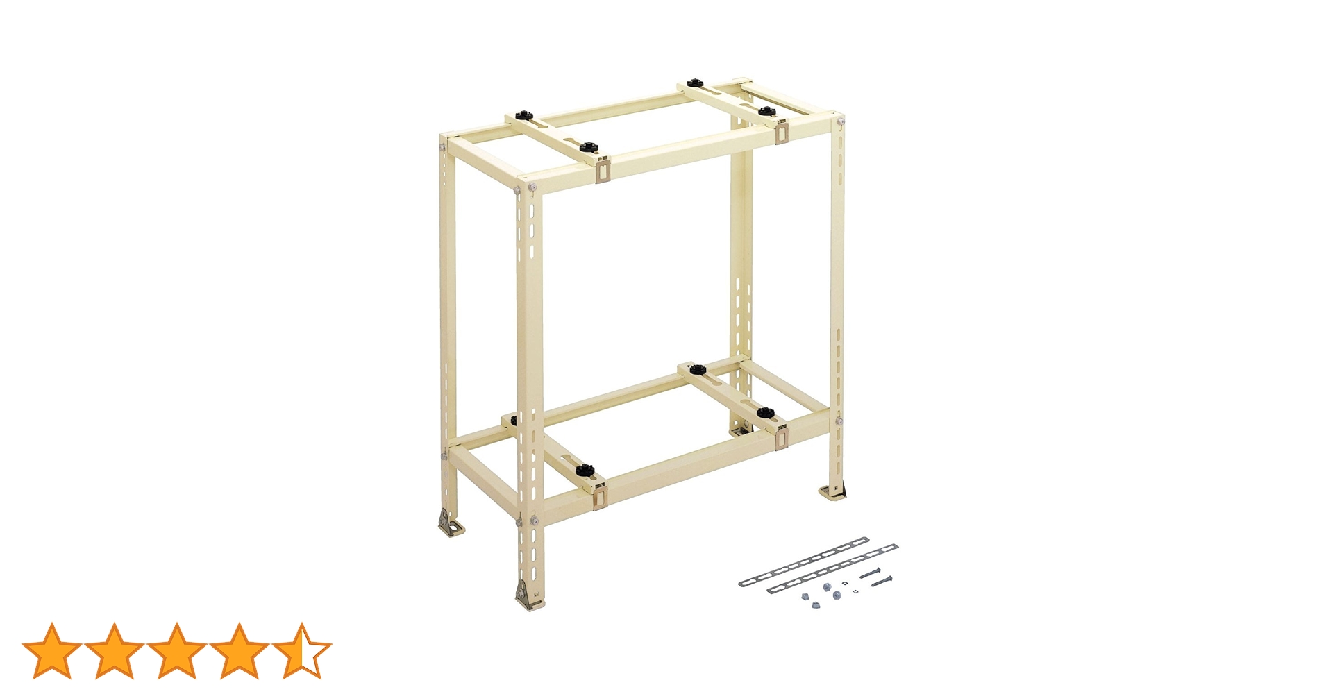 日晴金属 クーラーキヤッチャー 平地二段 アイボリー C-WG-L 617ibUkbqvL.jpg_BO30,255,255,